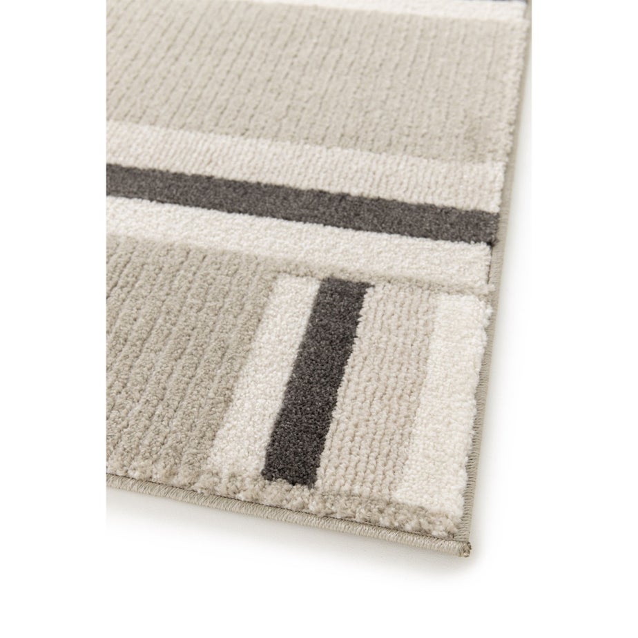 Homemaker Milan Grey/Stone/Cream Blocks Rug