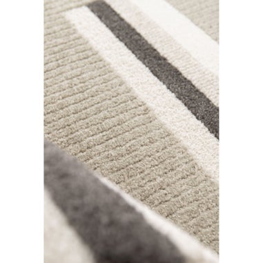 Homemaker Milan Grey/Stone/Cream Blocks Rug