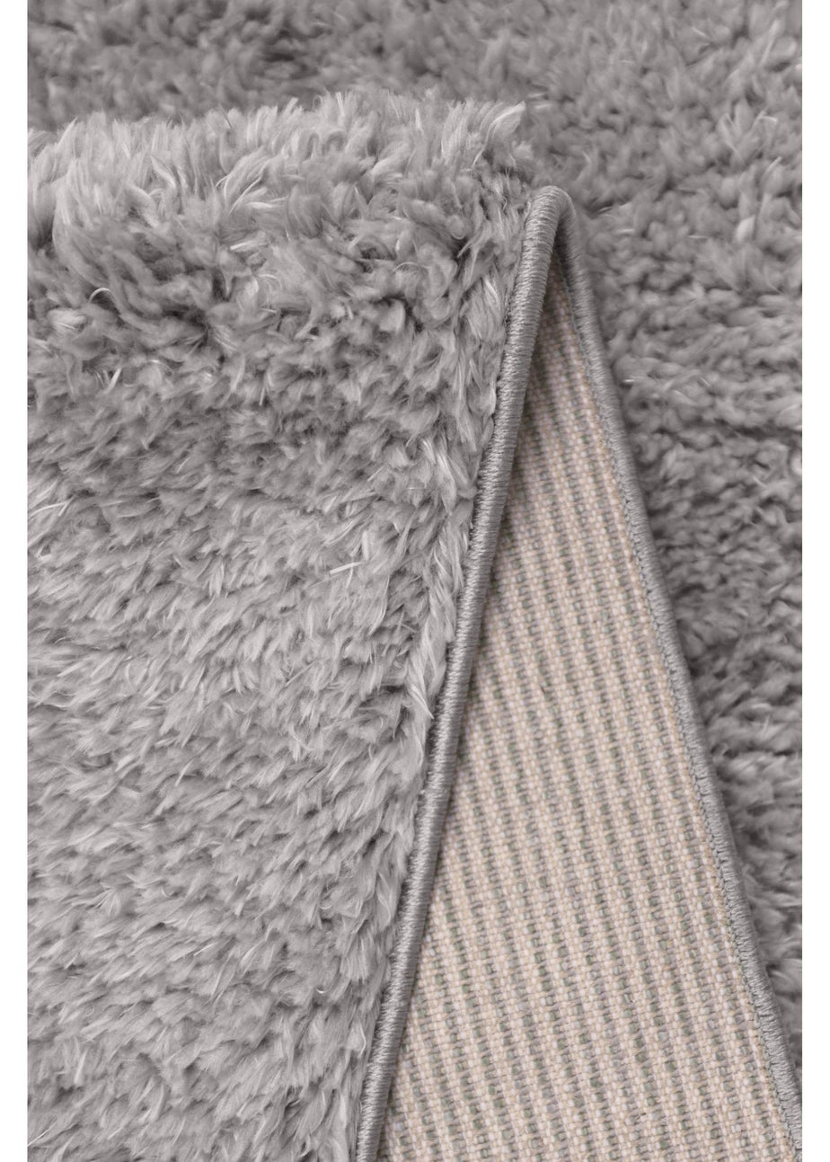 Homemaker Lagom Plain Silver Rug