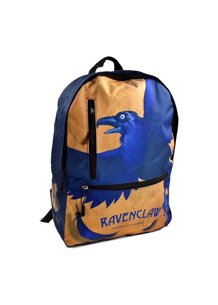 Harry Potter Navy Intricate Houses Ravenclaw Backpack (40 x 30 x 12cm)