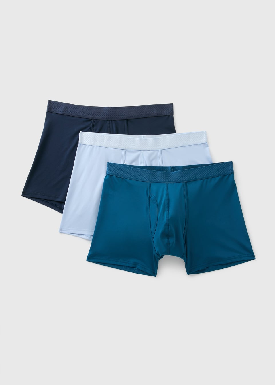 Premium Teal Microfibre Keyhole Boxers