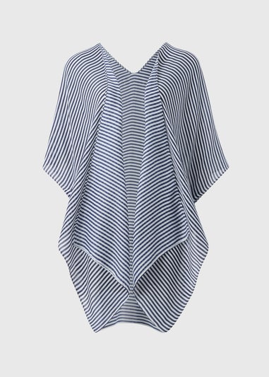 Navy Stripe Kaftan