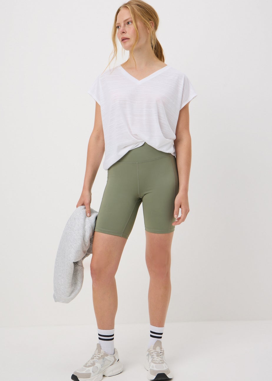 Souluxe Khaki Cycling Shorts