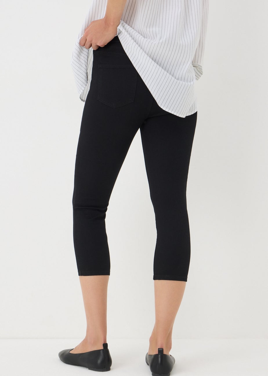 Black Rosie Cropped Jeggings