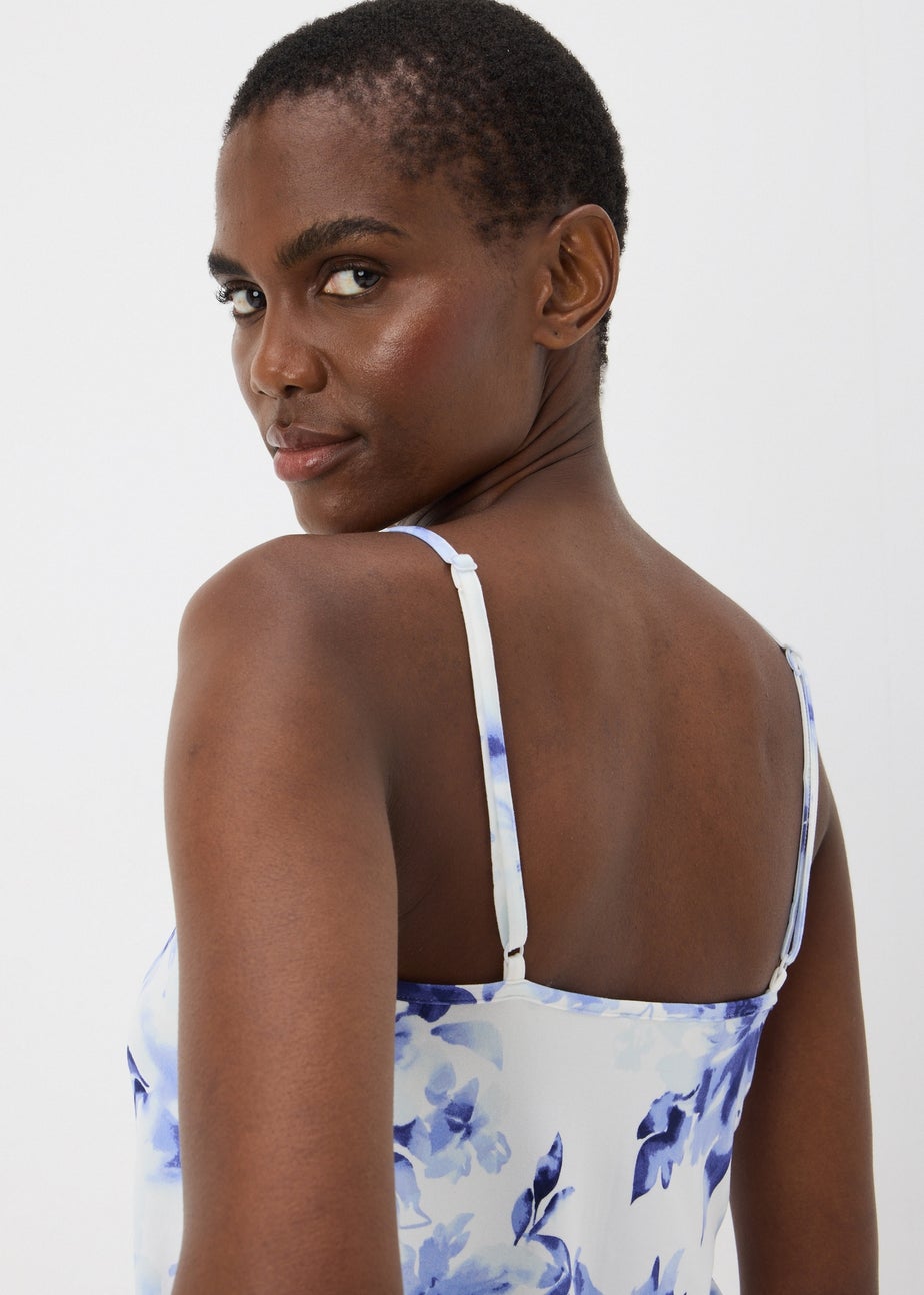 Blue Floral Cami Pyjama Top