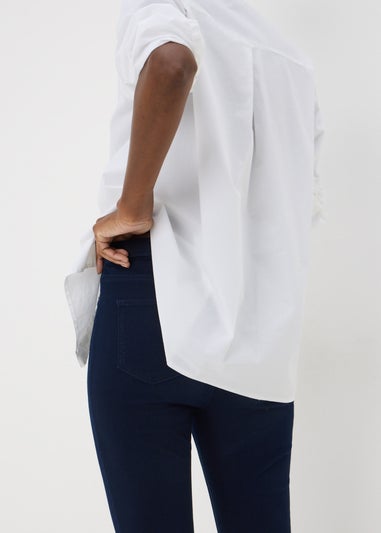 Blue Rosie Rinsewash Cropped Jeggings