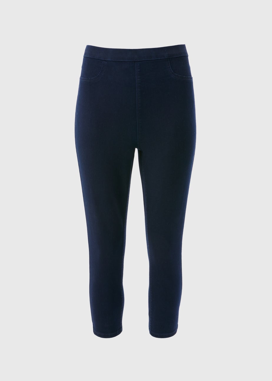 Blue Rosie Rinsewash Cropped Jeggings
