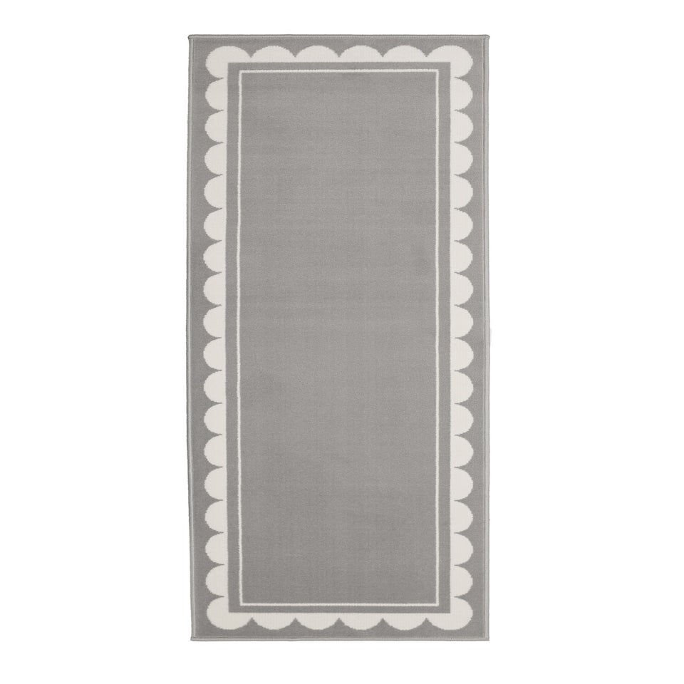 Homemaker Scallop Grey Runner
