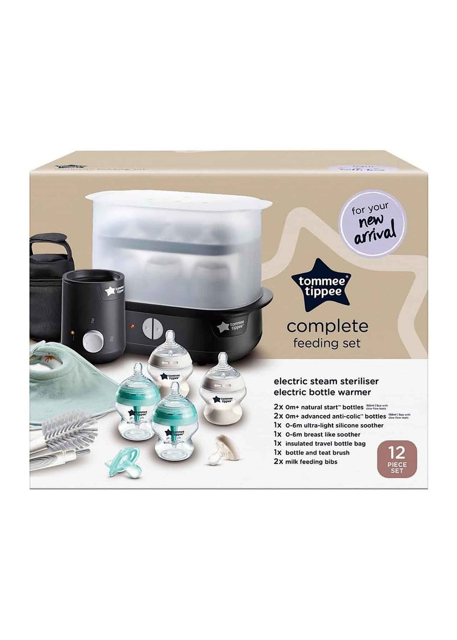 Tommee Tippee Black Complete Feeding Kit
