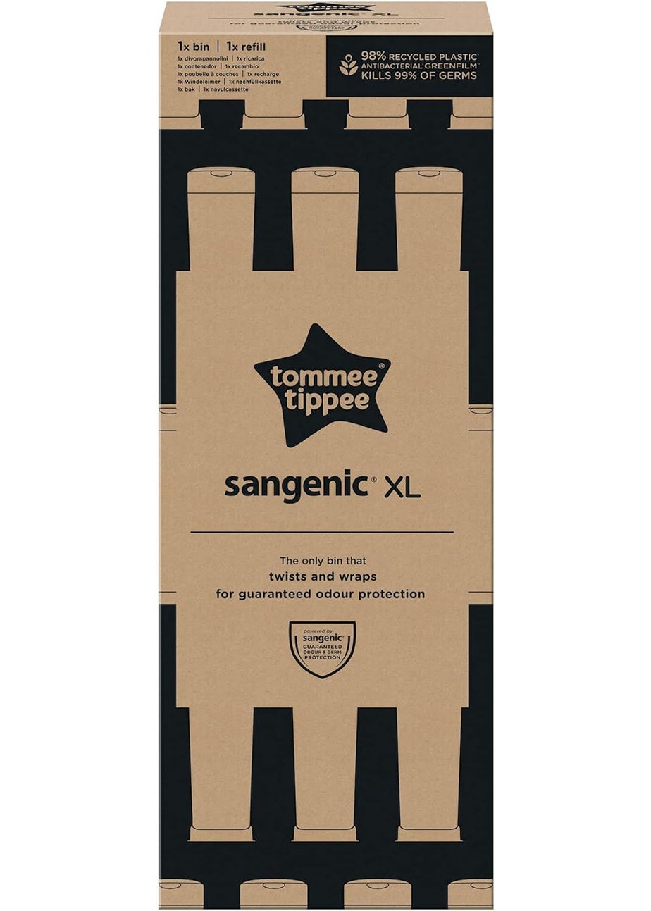 Tommee Tippee White Sangenic XL Tub Cotton