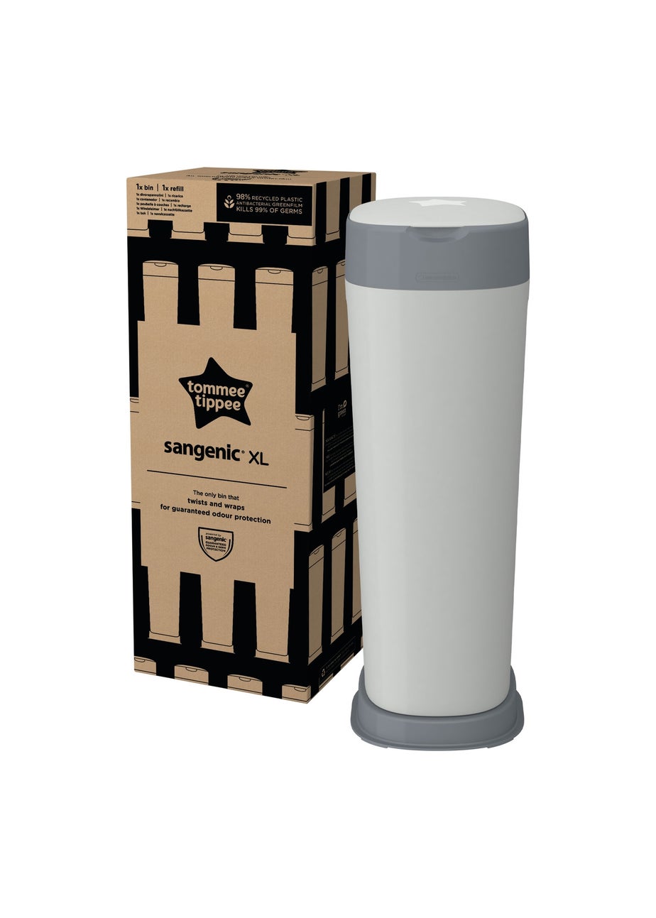 Tommee Tippee White Sangenic XL Tub Cotton