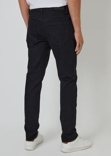 Threadbare Black Islington Slim Fit Jeans With Stretch