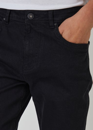 Threadbare Black Islington Slim Fit Jeans With Stretch