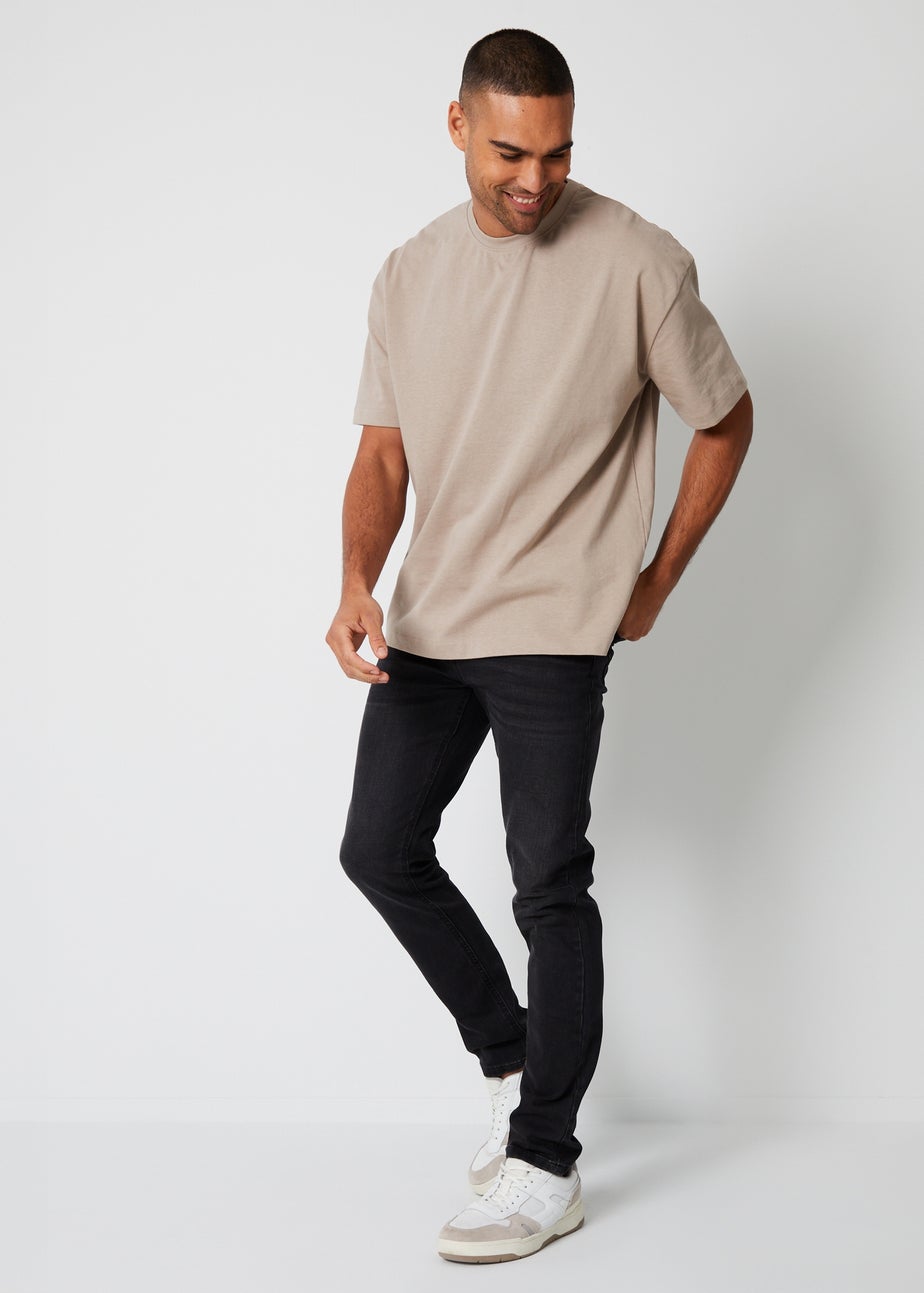 Threadbare Grey Islington Slim Fit Jeans With Stretch