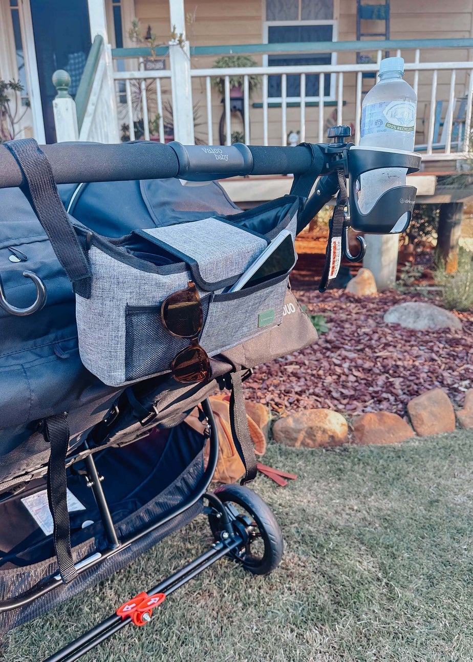 Dreambaby Grey/Black 3-in-1 Stroller Bag Kit