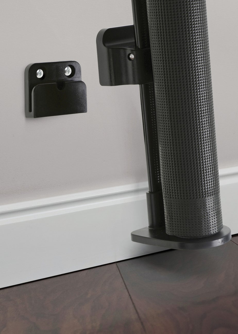 Dreambaby Black Retractable Mesh Roller Gate