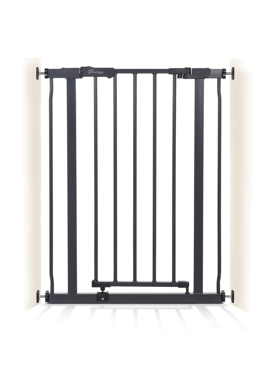 Dreambaby Grey Ava Slimline Safety Gate