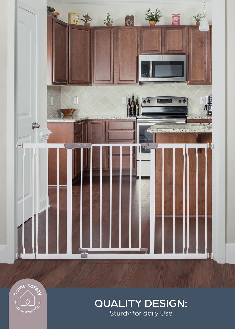 Dreambaby White Ava Extra-Wide Safety Gate