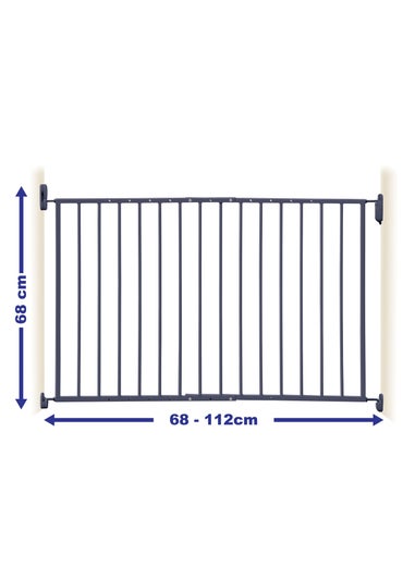 Dreambaby Grey Arizona 2-Panel Extenda-Gate