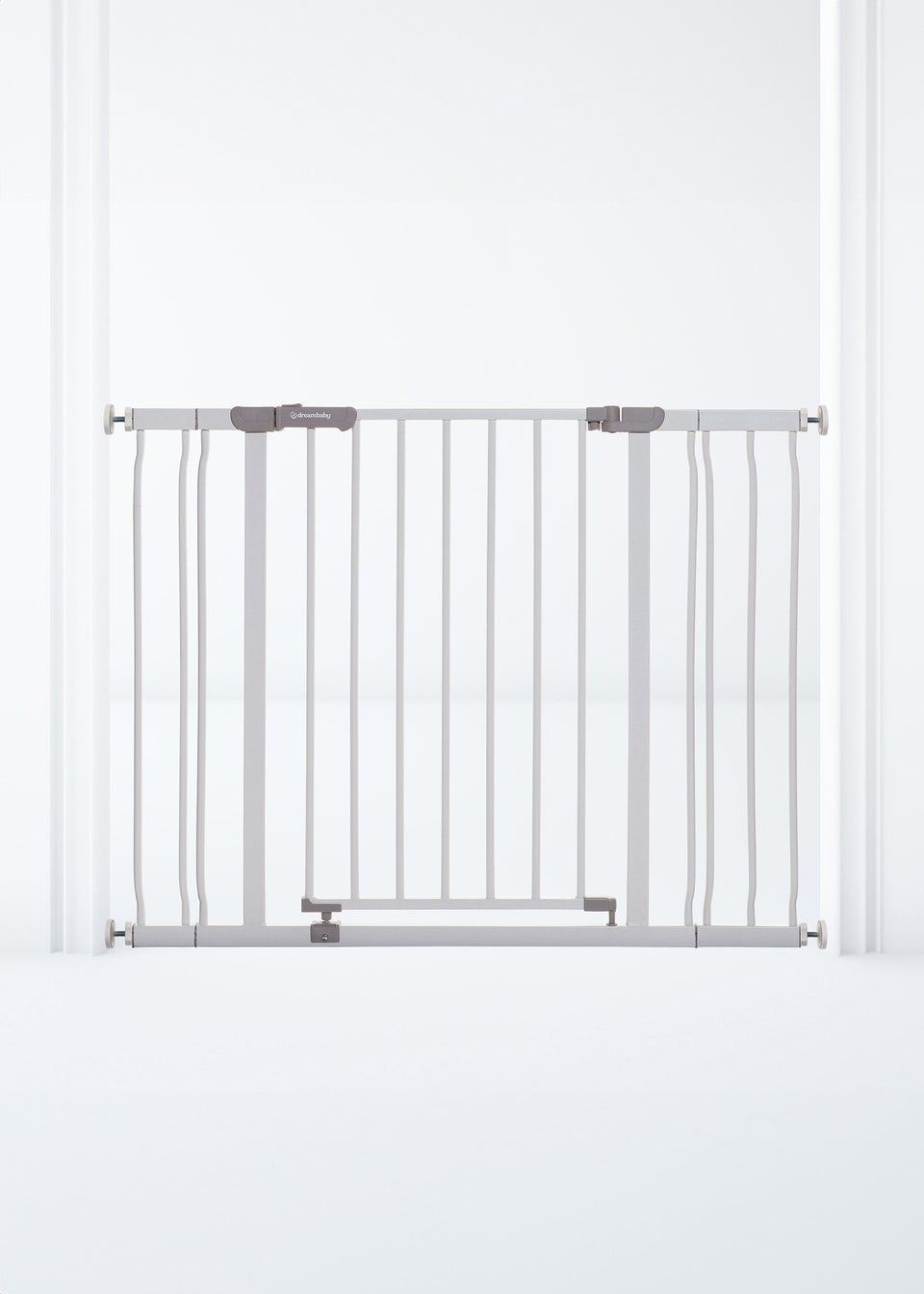 Dreambaby White Ava Safety Gate With Extension