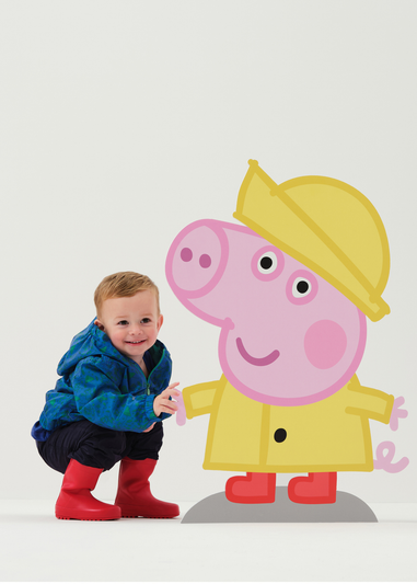 Regatta Teal Blue Peppa Pig Muddy Puddle Jacket