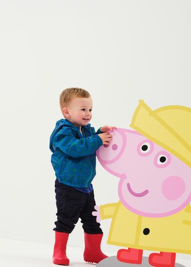 Regatta Teal Blue Peppa Pig Muddy Puddle Jacket