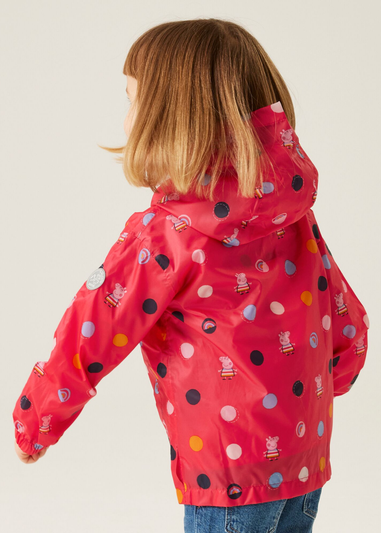 Regatta Blush Pink Peppa Pig Pack It Jacket