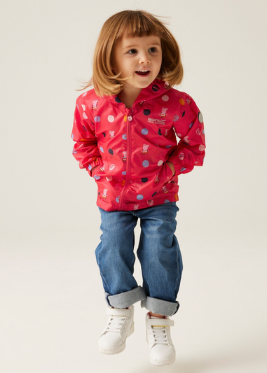 Regatta Blush Pink Peppa Pig Pack It Jacket