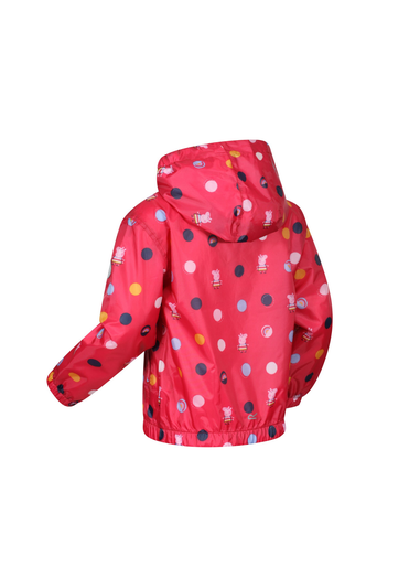 Regatta Blush Pink Peppa Pig Muddy Puddle Jacket