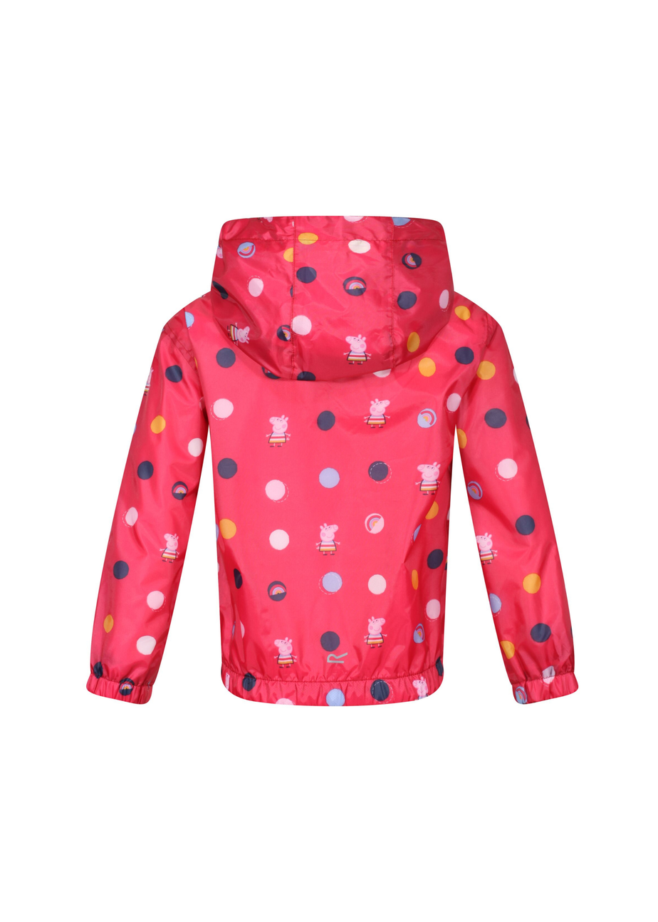Regatta Blush Pink Peppa Pig Muddy Puddle Jacket
