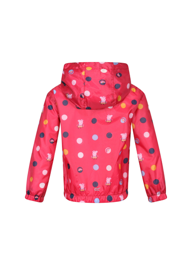 Regatta Blush Pink Peppa Pig Muddy Puddle Jacket
