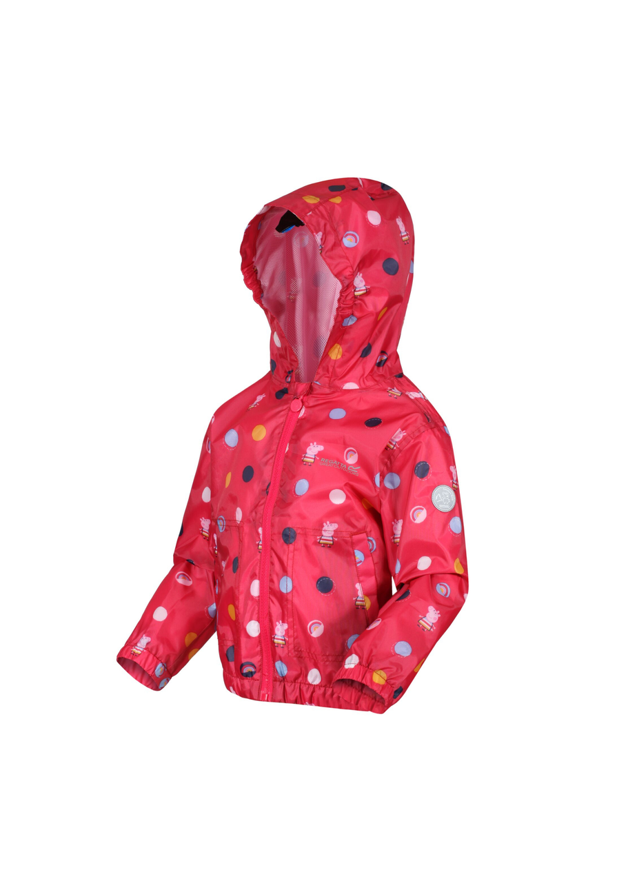 Regatta Blush Pink Peppa Pig Muddy Puddle Jacket