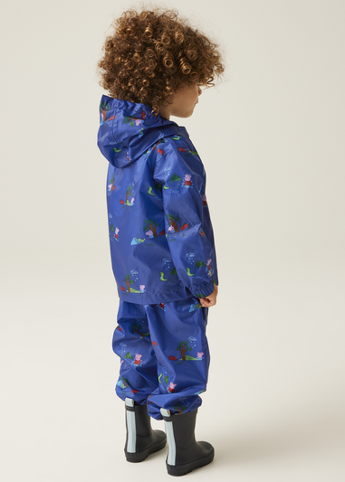 Regatta Midnight Blue Peppa Pig Pack It Jacket