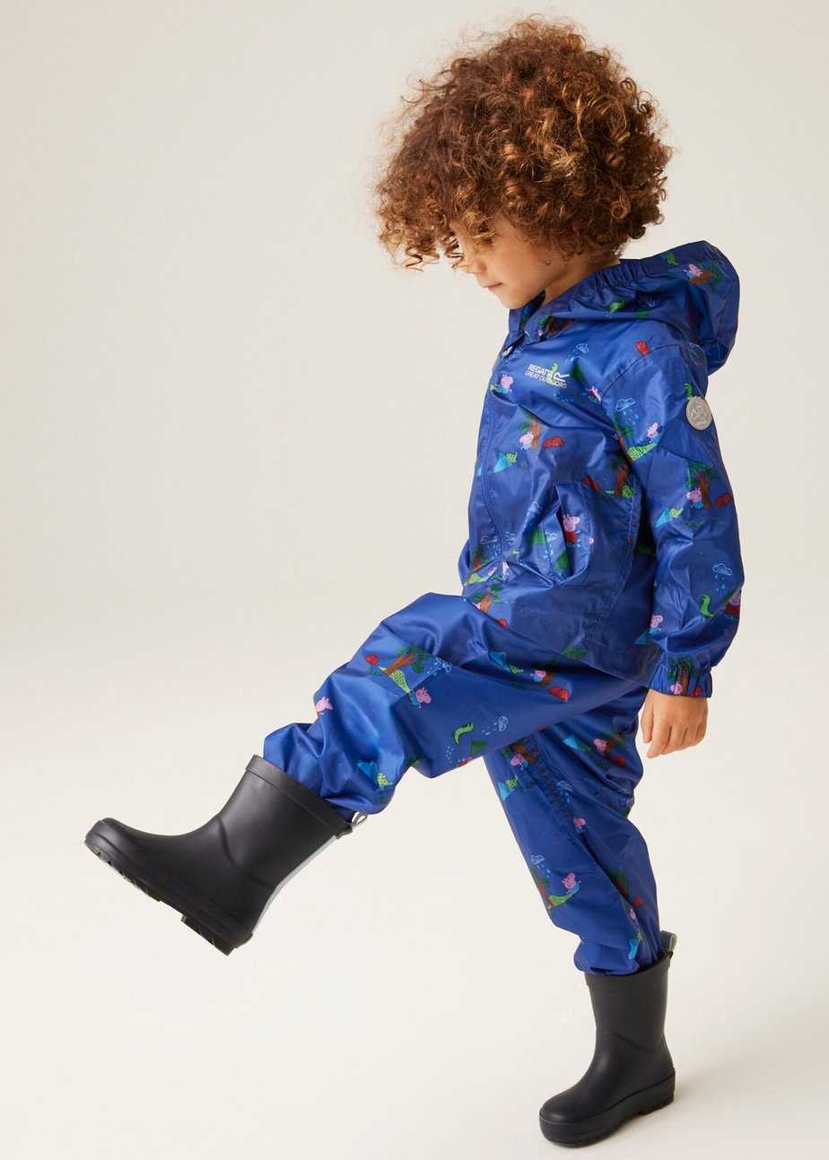 Regatta Midnight Blue Peppa Pig Pack It Jacket