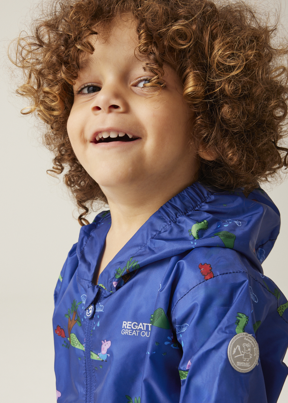 Regatta Midnight Blue Peppa Pig Pack It Jacket