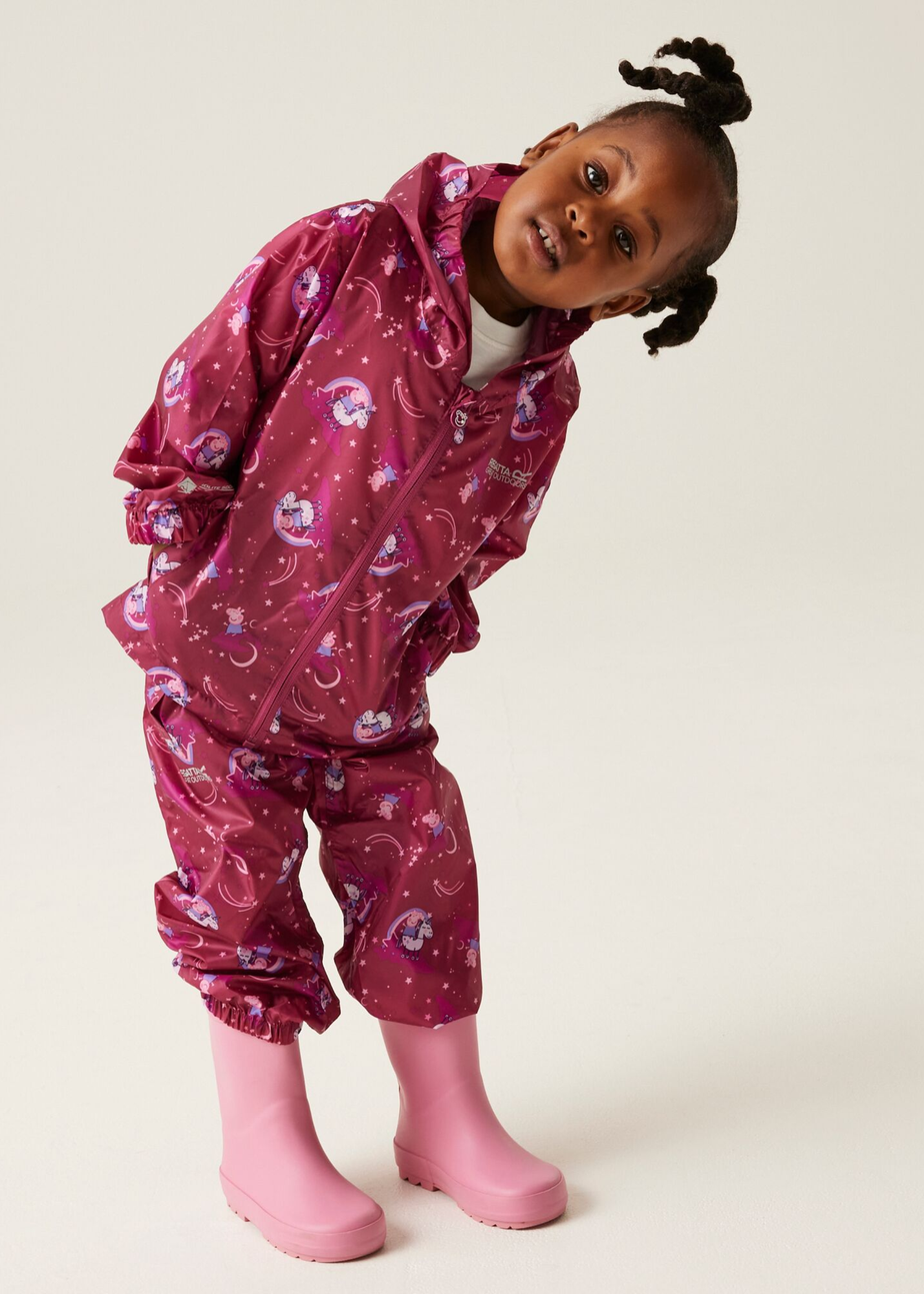 Regatta Candy Pink Peppa Pig Pack It Jacket