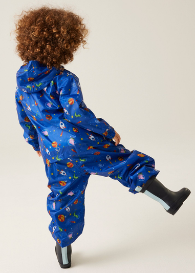 Regatta Sea Blue Peppa Pig Pack It Jacket