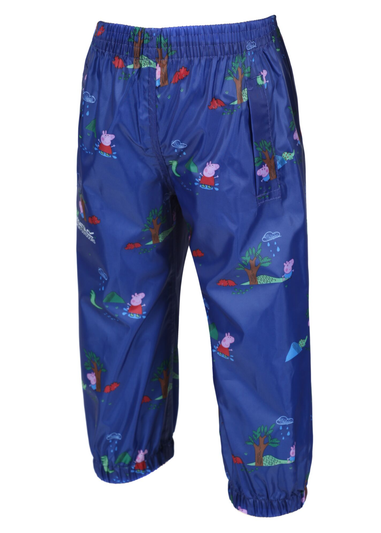 Regatta Midnight Blue Peppa Pig Pack It Over Trousers