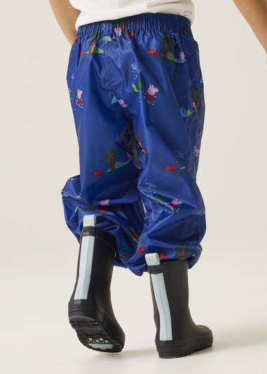 Regatta Midnight Blue Peppa Pig Pack It Over Trousers
