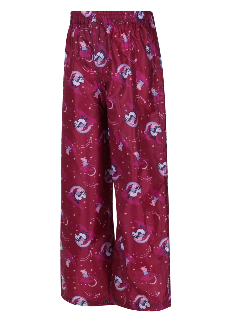 Regatta Candy Pink Peppa Pig Pack It Over Trousers
