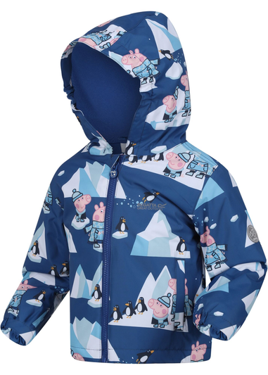Regatta Dark Blue Peppa Muddy Puddle Jacket