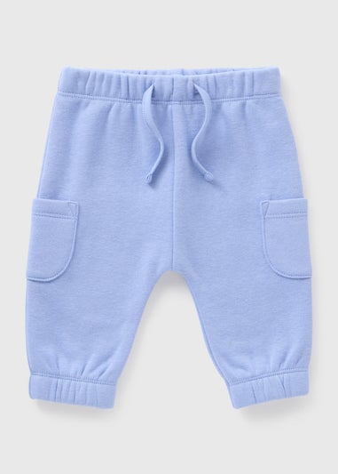 Baby Blue Cargo Jogging Bottoms (Newborn-23mths)