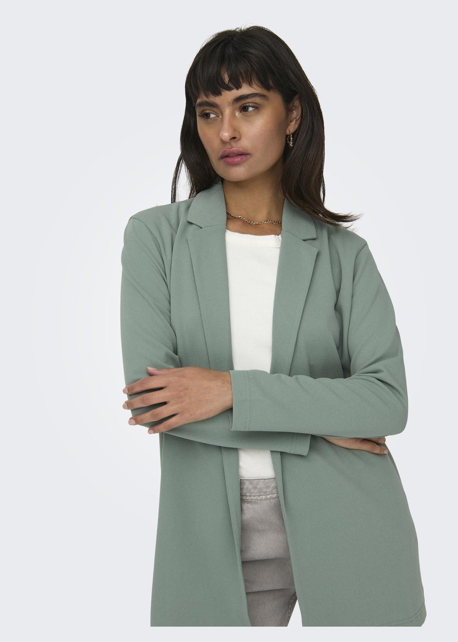 JDY Green Geggo Ruched Blazer