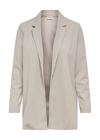 JDY Grey Geggo Ruched Blazer
