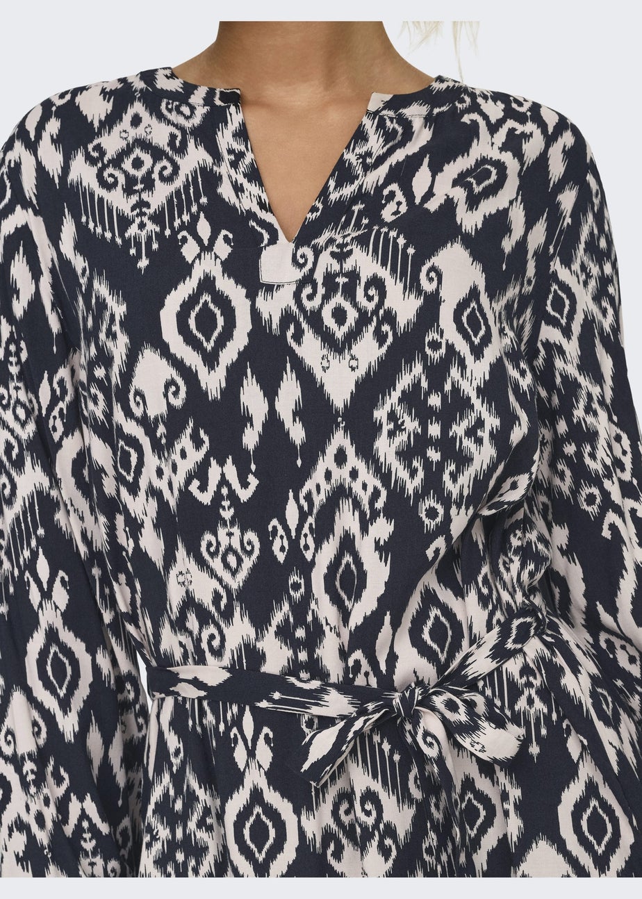 JDY Black Tiger Mini Dress