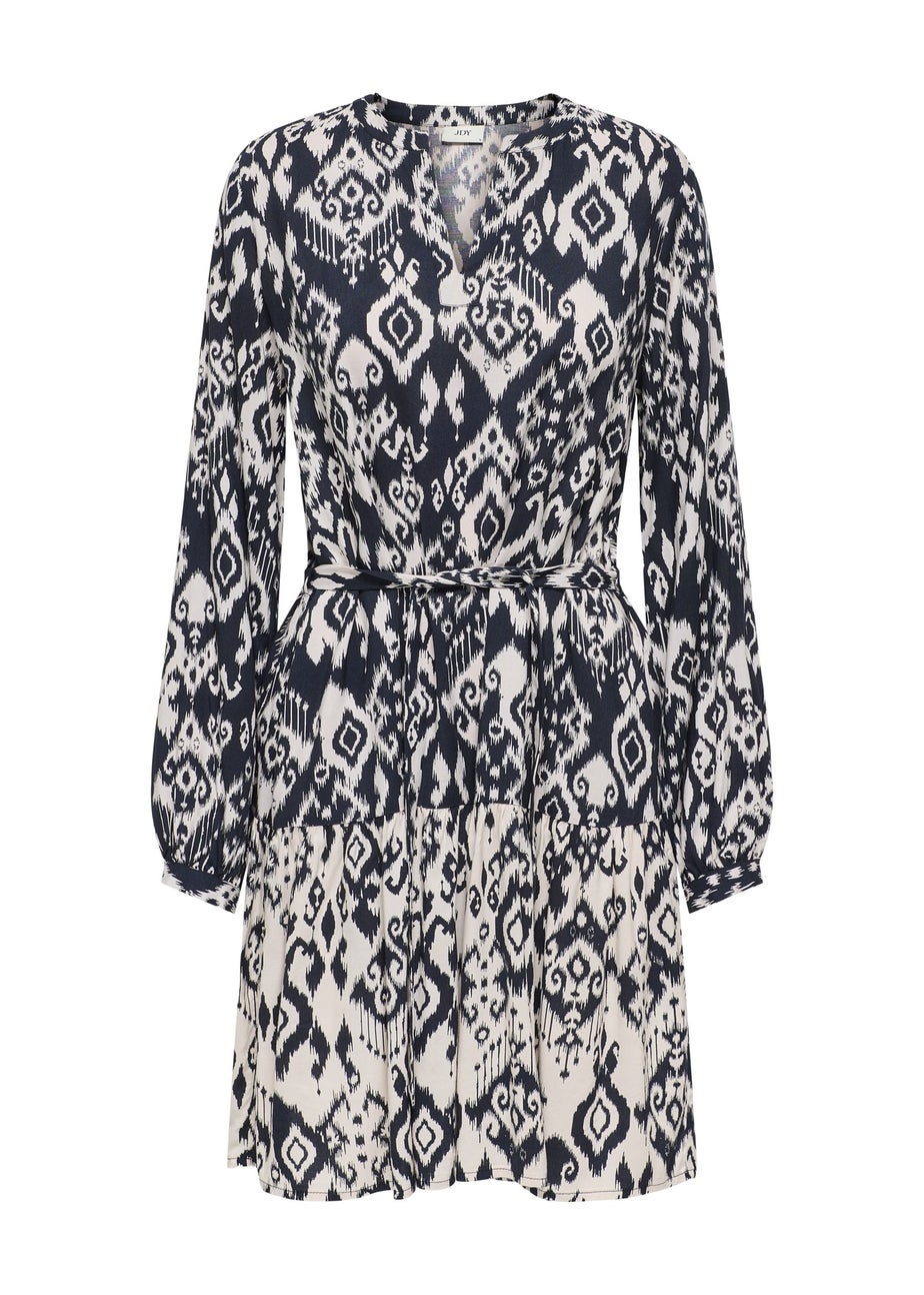 JDY Black Tiger Mini Dress