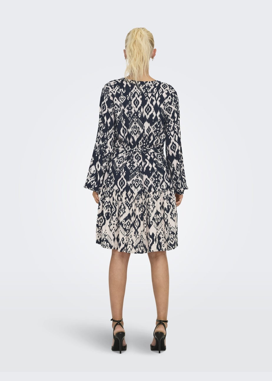 JDY Black Tiger Mini Dress