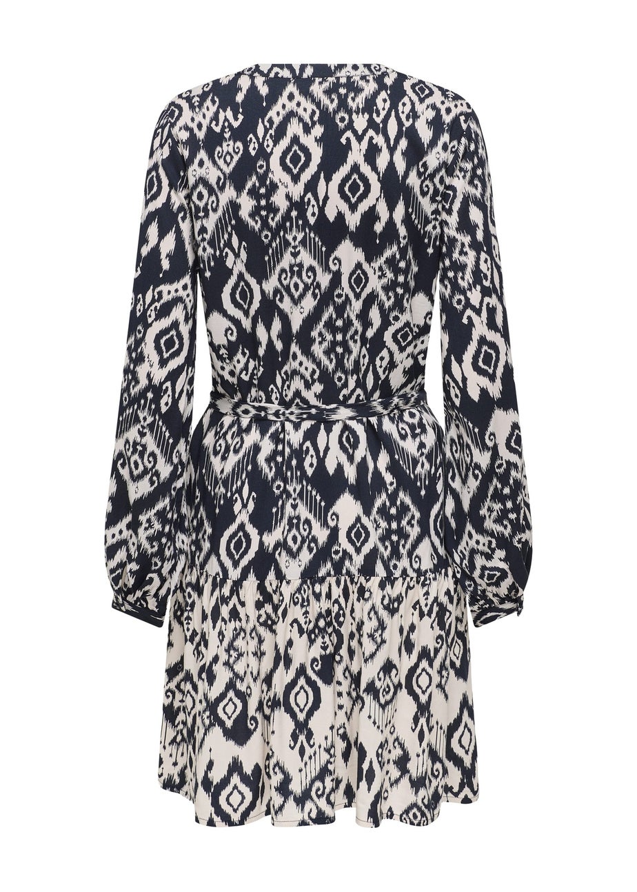 JDY Black Tiger Mini Dress