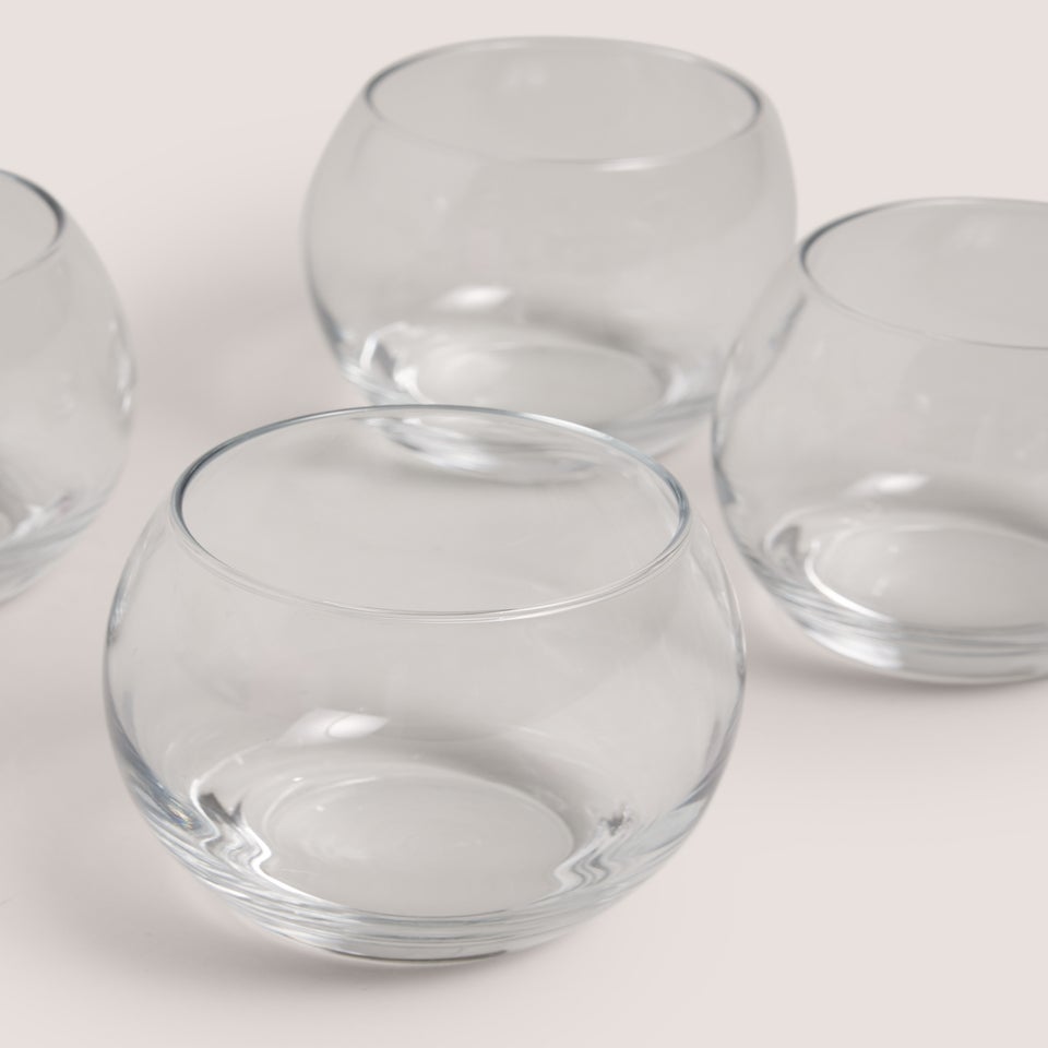 4 Pack Nova Short Tumblers