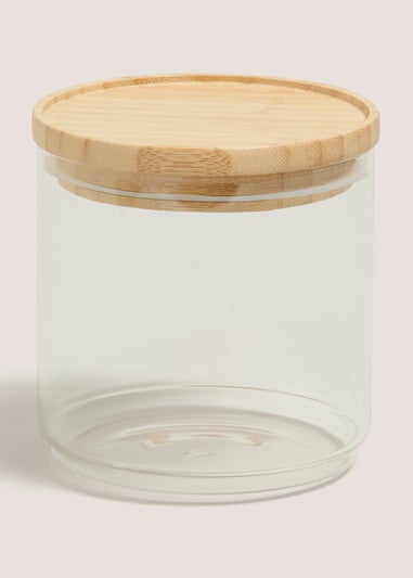 Stackable Glass Jar